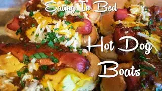 Eating In Bed (S02E28) Hot Dog Boats