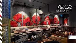 Restaurant interior in Kyiv | Ostannya Barykada by loft buro