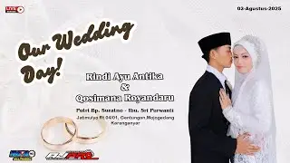 🔴📡Live  PERNIKAHAN RINDI & NDARU || AGMA MUSIC  || AJ PRO audio || RAYA MULTIMEDIA