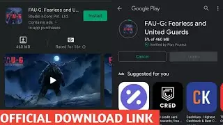 FAU-G Game Official Download Link | How To Download FAUG Game | FAUG Gameplay
