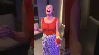 Banana Prank at comedy backstage 🤣 #magic #bananaprank #magician #prank #funny #magictrick #shorts