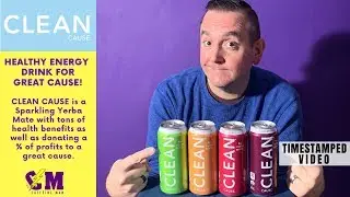 Обзор энергетического напитка Clean Cause. Полезный энергетический напиток для благотворительност...