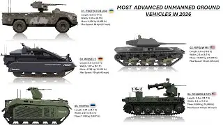 Top 10 Unmanned Ground Vehicles In 2026