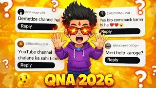 Channel Demonetization hai and QNA Video That wale 😭 help me 😭