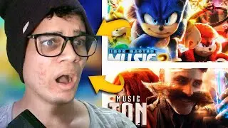 O FILME É BOM?! REAGINDO A O Nosso Momento | Sonic 2  // Acelere, Ouriço! | Doutor Robotnik (2 EM 1)