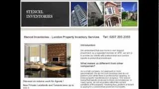 London Property Inventory Services - Stencel Inventories