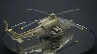 Agusta A129 Mangusta (Italeri) Масштаб 1:72