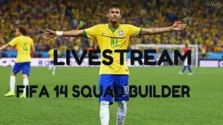 FIFA 14 | Z&aacute;znam Livestreamu | Squad builder #neymar!!