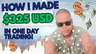How I made USD$325 Profit Today Day Trading the US Stock Market | Live Entries and Exits!