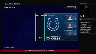 Mr_Mayo317's Live MADDEN21 FULL 32USER Franchise SEASON 2 Week 8 Colts vs Cardinals
