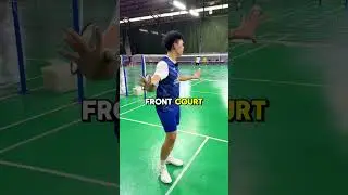 Why Singles and Doubles Footwork Are NOT the Same &ndash; Move Smarter! 🏸🔥.  #badminton #shorts
