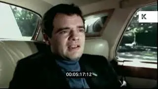 1960s Los Angeles, Music Industry Executive in Rolls Royce Limo | Premium Footage