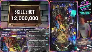 D&D Pinball - Arcade Live Stream IRL