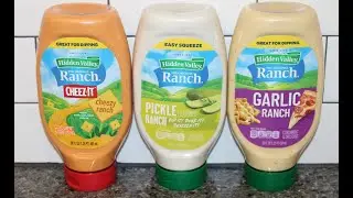 Hidden Valley Ranch: Cheez-It Ranch, Pickle Ranch & Garlic Ranch Review