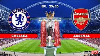 CHELSEA vs ARSENAL - Premier League 25/26 | Full Match All Goals | Simulation PES