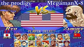 Super Street Fighter II X: Grand Master Challenge - the prodigy vs MegamanX-8