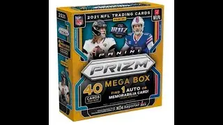2021 Panini Prizm Football Mega Box (Purple Pulsar!) (Fanatics)
