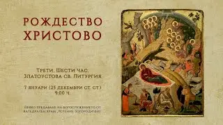 ✟ РОЖДЕСТВО ХРИСТОВО, 2026 г. | св. Литургия