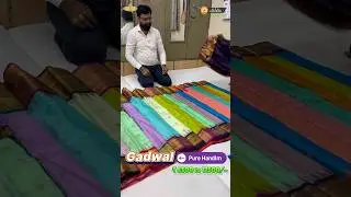 Gadwal Pattu Sarees Wholesale Dealers ​⁠@Jyothisareemandir