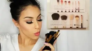 Full Face Tutorial using bh Cosmetics Brushes
