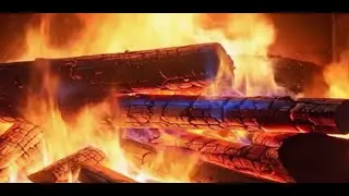 Feu de Chemin&eacute;e Relaxant 🔥 | Son Cr&eacute;pitant pour D&eacute;tente, M&eacute;ditation & Ambiance Cocooning Cosy