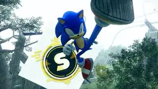 Sonic Frontiers: All S-Rank Action Chain Challenges on Kronos Island