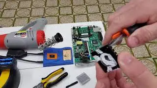 Tutorial riparazione 3/5 Parti: TV Inno Hit surriscaldamento Chip Scheda