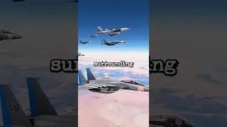 Американский самолет против девяти российских истребителей