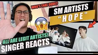 SMTOWN '빛 (Hope)' Official Video | SINGER REACTION