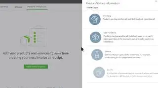 Adding your products into QuickBooks | Getting Started