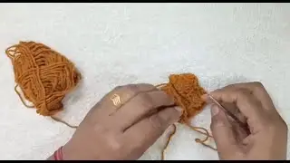 Handmade Winter Dress for Laddu Gopal | Knitting Timelapse &ndash; Part 1