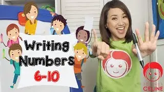 Writing numbers 6-10 | Counting Number | Kids Song | Online Learning