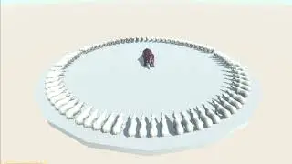 Every Unit surrounded by POLAR BEARS - Animal Revolt Battle Simulator