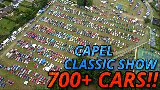 700+ Cars at the CAPEL CLASSIC CAR SHOW | 4K Drone Footage