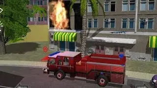 Fire Engine Simulator - by SkisoSoft | Android Gameplay |