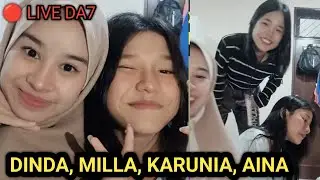 KEAKRABAN DINDA, MILA, KARUNIA DAN AINA TERBARU, MEREKA TERLIHAT HAPPY DI ASRAMA DA 7 SEMOGA SUKSES