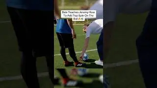 GARETH BALE&rsquo;S TOPSPIN SHOT TUTORIAL🚀⚽️