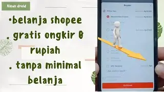 Tips belanja di Shopee gratis ongkir 0 rupiah tanpa minimal belanja | belanja online