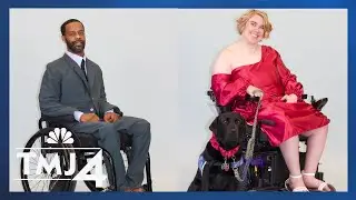 Adaptive fashion for people in wheelchairs