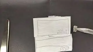 THE CHEST - Old paper animation (for school)