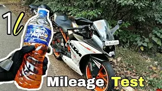 Actual Mileage  Of KTM RC 390 || 1 litre Fuel.