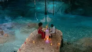 propuesta de matrimonio  en cenote  tak bi ha  neutron the god  wedding Ring