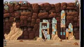Angry Birds Star Wars Facebook,  Weekly Tournament, Week 10, Level 2, 3 Star Walkthrough Tutorial