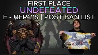 Yu-Gi-Oh! 1st Place OTS UNDEFEATED Elemental Hero's Deck Profile (February 2024 Post April bandits)
