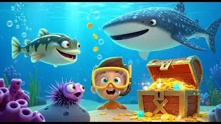 Ultimate Deep Sea Alphabet Dive Song for Kids | Fun ABC & Nursery Rhymes 🌊🐠🎶