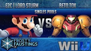 FFIX Smash 4 SINGLES POOLS - E2C | Lord Sturm (Mario) vs Beto.Tox (Samus)
