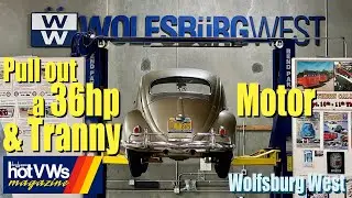 It's time to pull an Okrasa 36hp Motor and a Split Case Transmission
