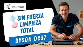 &iquest;C&oacute;mo solucionar 💨p&eacute;rdida de succi&oacute;n en Dyson DC37 Allergy Musclehead? 🧼 Limpieza profunda
