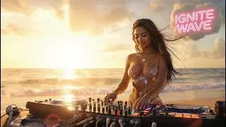 Ignite Wave - Bright Energy &ndash; Official Techno EDM Music Video 2025 AI Cinematic