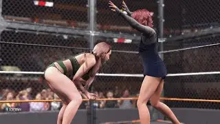 Lockdown PLE 3 H.I.A.C. Princess Title Match Kore Springs and Christina Cho have an EPIC war!
